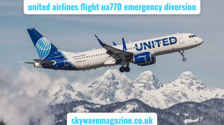 united airlines flight ua770 emergency diversion